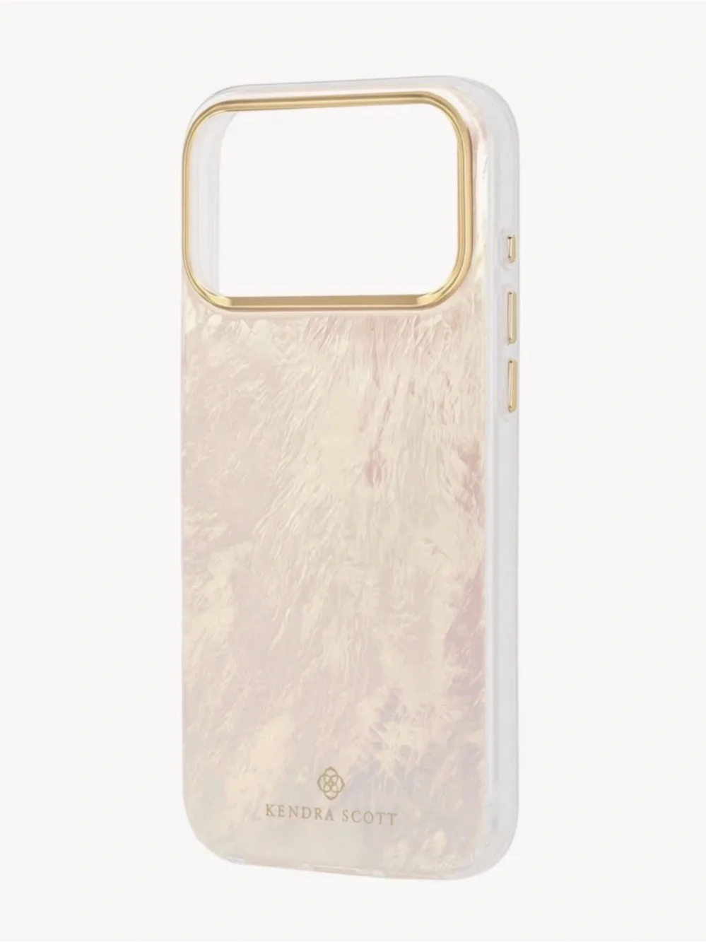 NEW Kendra Scott iPhone 17 PRO Pearlesent Cream Phone Case